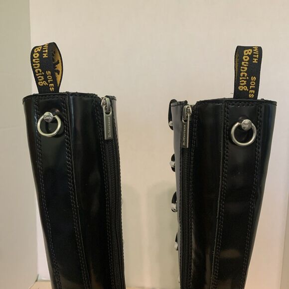 Dr. Martens Women's 1B60 MAX LTT Knee High Platform Black US 7 RARE Goth/Grunge - Picture 14 of 16